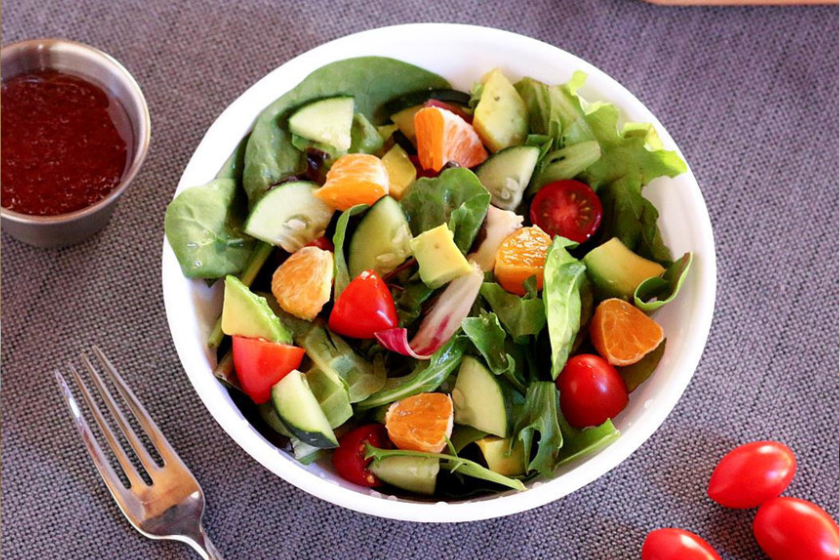 salad hoa quả